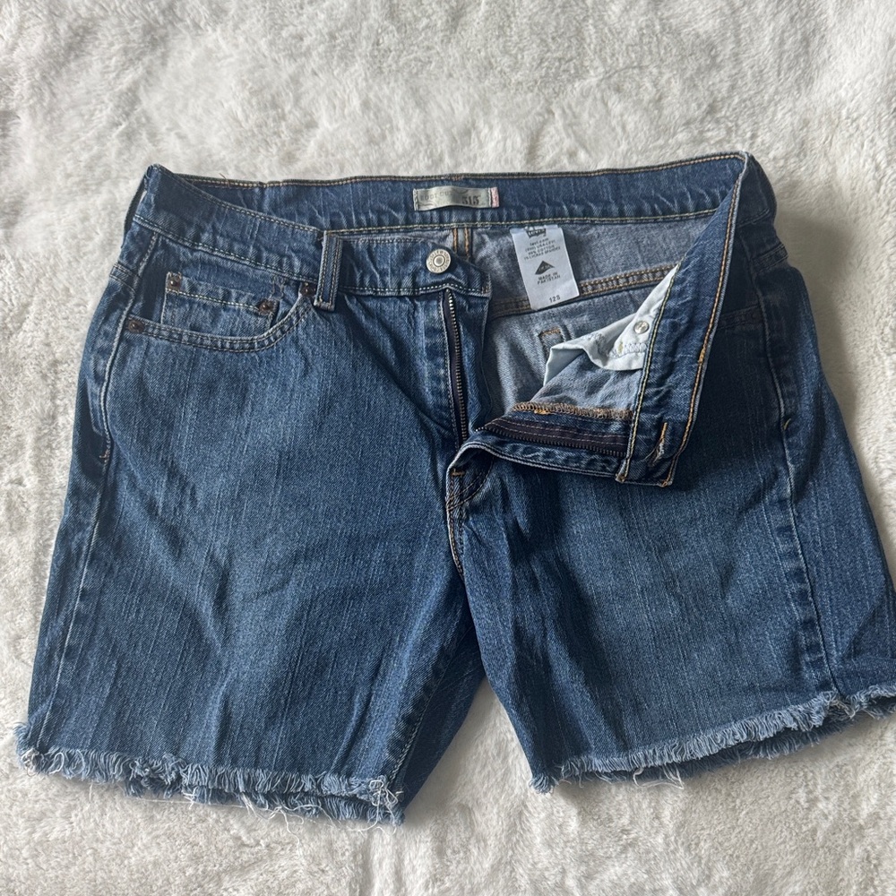 Levi's Blue Jean Shorts for Women